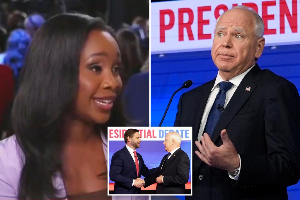 CNN's Abby Phillip blasts Tim Walz's "clear lack of preparation and execution" during VP debate